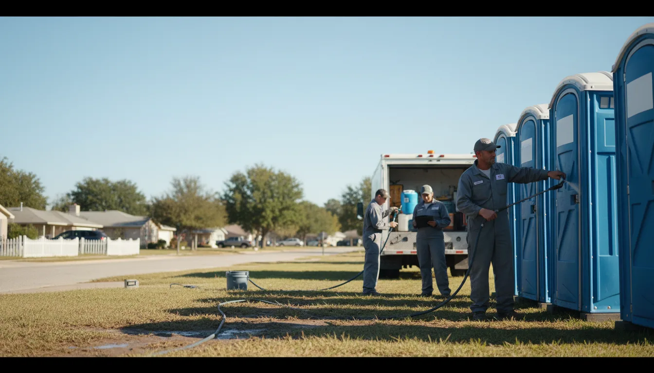 Long-Term Portable Toilet Rental in Rayle, GA near me